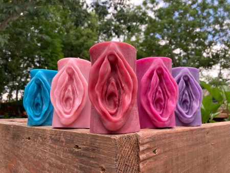 Yoni Blossom: A Vulva Pillar Candle Smells Like My Vagina on Sale