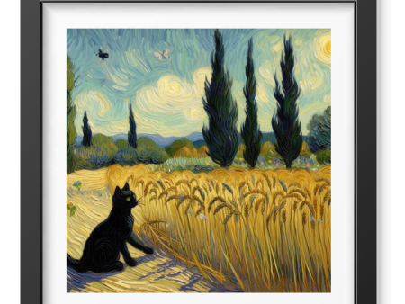 Play Time in the Wheat Fields Poster For Cheap