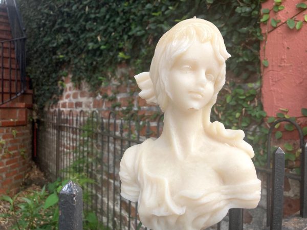 Madame de Bourbon St Candle | Large Female Bust | Lulu White Storyville | New Orleans Supply