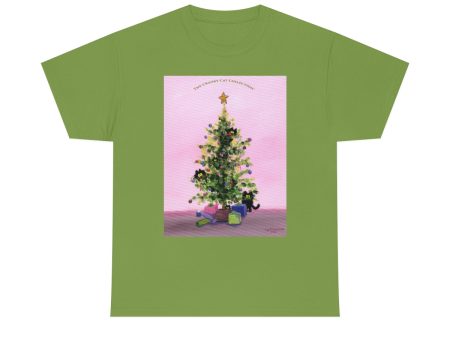 Cranky Cats In Your Christmas Tree - T-Shirt!  Free Shipping Hot on Sale