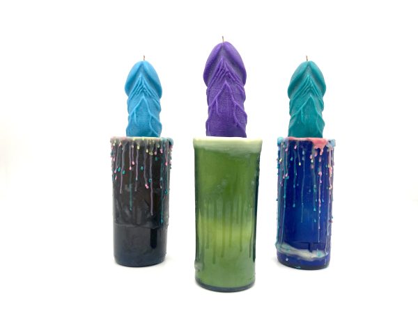 Penis Shaped Wine Bottle Candle Hostess Gift For Cheap