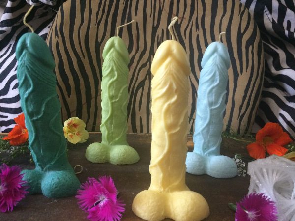 Penis Shaped Candle Scented Beeswax Dick Aromatherapy For Discount