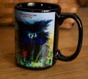 Black Cranky Cat Mug Fashion