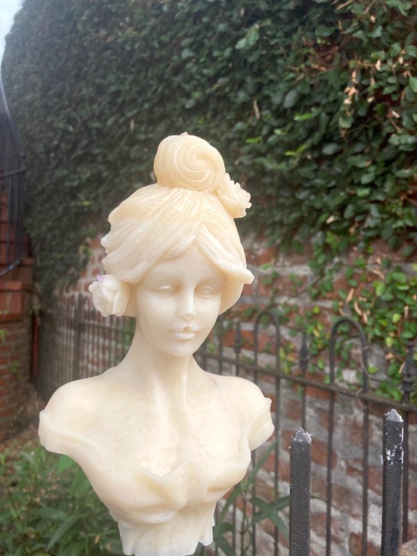 Madame de Bourbon St Candle | Large Female Bust | Lulu White Storyville | New Orleans Supply