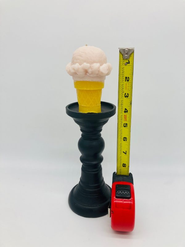 Vanilla Ice Cream Candle Cone |  Just a little Vanilla Candle Love Fashion