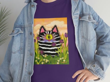 Zebra Kitty - T-Shirt!  Free Shipping! on Sale