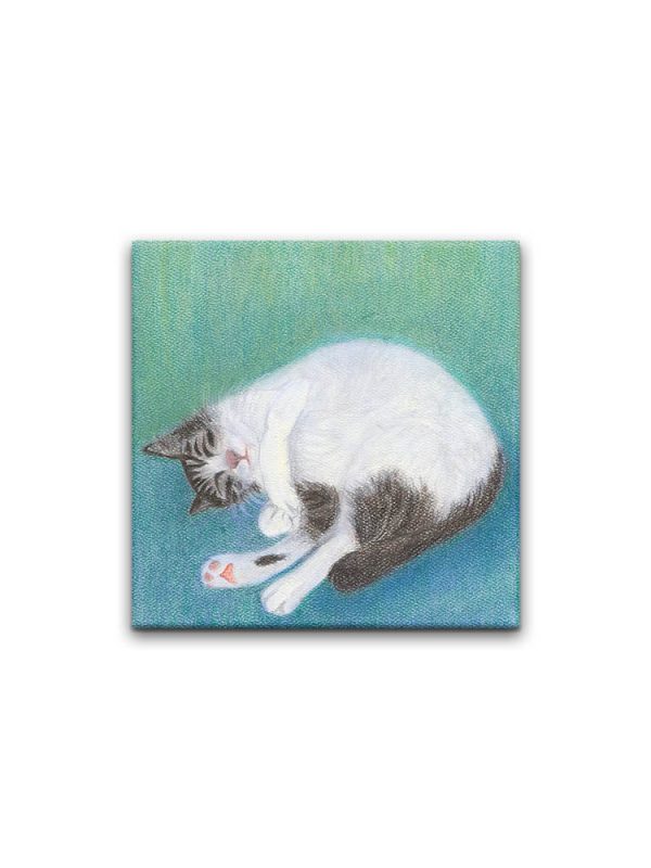 Sleeping Cats - Set of 4 Coasters For Cheap