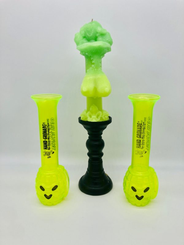 Hand Grenade Novelty Candle | Bourbon Street | Mardi Gras | New Orleans | Tropical Isle Supply