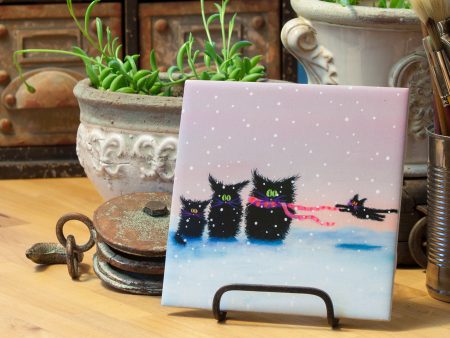 Snowcats! Ceramic Tile Online now