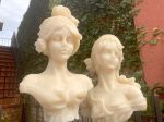 Madame de Bourbon St Candle | Large Female Bust | Lulu White Storyville | New Orleans Supply