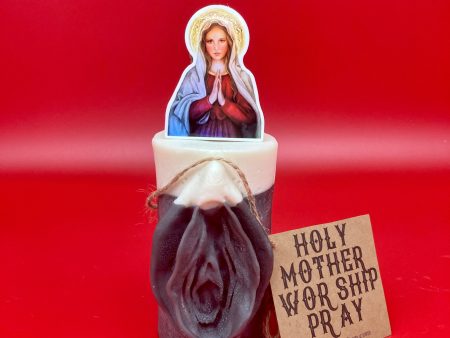 Holy Mother Vagina Mary Vulva Prayer Candle Online