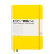 Muistikirja A5 Leuchtturm1917 Hard Lemon ruled, kovakantinen viivallinen Cheap