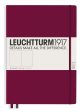 Muistikirja A4+ Leuchtturm1917 Slim Hard Port Red plain, kovakantinen blanco For Cheap