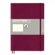 Muistikirja B5 Leuchtturm1917 Soft Port Red plain, pehmeäkantinen blanco Online now