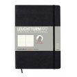 Muistikirja A5 121 sivua Leuchtturm1917 Dotted Soft Black, pistesivut Online now